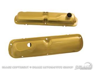 Picture of 64-65 Valve Covers(Gold, Fits 260 & 289) : C5ZZ-6A582-G
