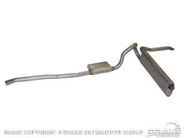 Picture of 1964-66 Mustang Exhaust (V8 single exhaust system 2' - Without resonator or Y pipe) : C5ZZ-5257-BRK