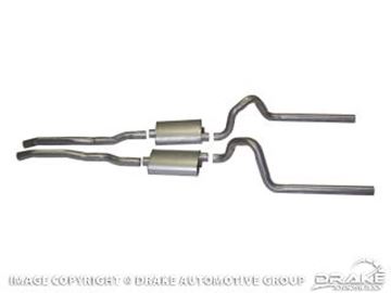 Picture of 1964-69 Mustang Exhaust (V8 turbo exhaust system 2.25' - No H pipe) : C5ZZ-5257-TTQ