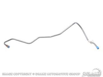 Picture of 1971 pump to carburetor fuel line (302 2 bbl., stainless) : MGL024S