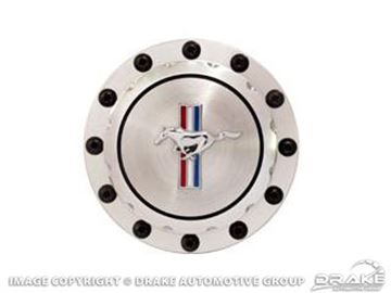 Picture of Billet Fuel Cap (Horse Emblem) : B-9030-H