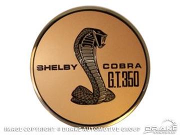Picture of 1967 Shelby Gas Cap Emblem (GT350 Emblem only) : S7MS-9030-350