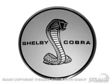 Picture of 1968 Shelby Gas Cap Emblem (GT350/500 Emblem only) : S8MS-9030-E