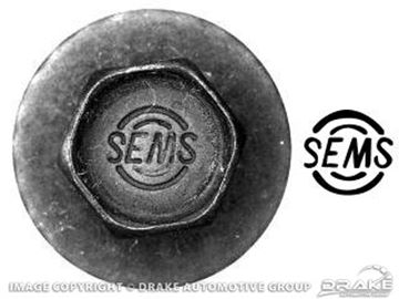 Picture of 66-67 Fender & Body Bolt : 378242-S2-SEMS