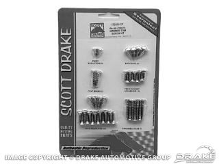 Picture of 1967 Coupe Interior Trim Screw Kit : ITS-67-CP