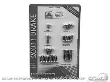 Picture of 67-68 Convertible Interior Trim Screw Kit : ITS-67-CV