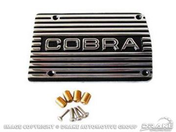 Picture of A/C Compressor Cover Cobra (Satin) : C5ZZ-19703-CS