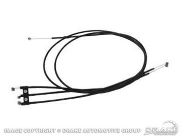 Picture of 67-68 Heater Control Cables without A/C : C7ZZ-18518-A