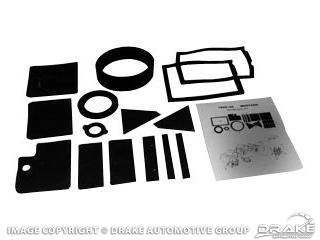 Picture of 69-70 Heater Seal Kit without Factory Air : C9ZZ-18500-B