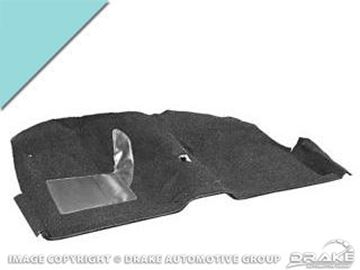 Picture of 65-68 Coupe Molded Carpet Kit (Aqua) : CAR65-CP-AQ