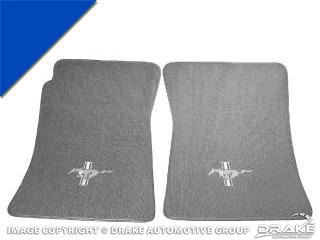 Picture of Custom Embroidered Floor Mats Convertible (Bright Blue) : ACC-FM-CV-BB