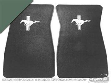 Picture of Embroidered Carpet Floor Mats (Ivy Gold) : ACC-FM-EMB-IG
