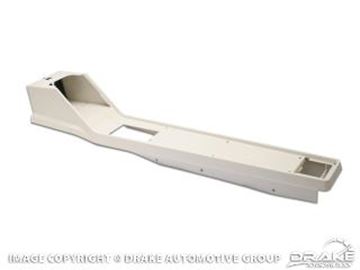 Picture of 1964-66 Mustang Console Housing (White) : C5ZZ-65045A36-W