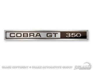 Picture of Shelby Dash Emblem (Cobra GT 350) : S9MS-6304460-A