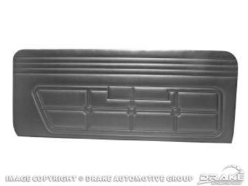 Picture of 71-73 Standard Door Panel (Black) : D1ZZ-65239423BK