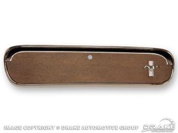 Picture of 65-66 Pony Glove Box Door (Woodgrain) : C5ZZ-6506024-C