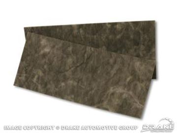 Picture of Fastback Headliner Insulation Pad : HL-FB-PAD