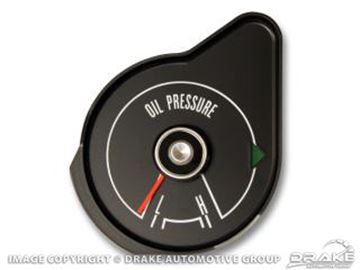 Picture of 69 Oil pressure gauge/black : C9ZF-9B309-A