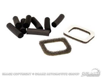 Picture of 1966 Instrument Lens Anti-Rattle Pads : C6DZ-10856