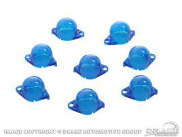 Picture of 67-70 Instrument Panel Light Filters (Blue) : C4VY-10B870-B-8