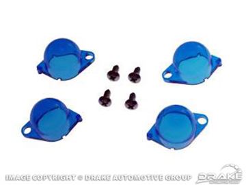 Picture of 64-66 Instrument Panel light Filters (Blue) : C4VY-10B870-B-4