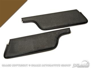 Picture of 67-68 Sun Visor (Saddle) : C7ZZ-6504104-SA