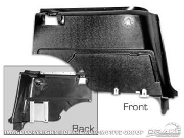 Picture of Fastback Rear Interior Panels (ABS, Pair) : C7ZZ-63314867-K