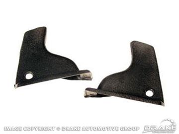 Picture of 69-70 Fastback Trim Caps (Black Pair) : C9ZZ-6331490/1A