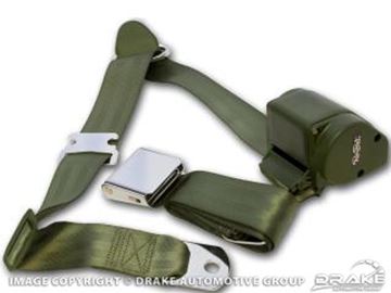 Picture of 3-Point seatbelt /green : SB-3P-GN