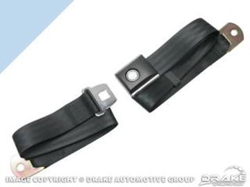 Picture of Push button Seat belt (Medium Blue) : SB-BL-PBSB