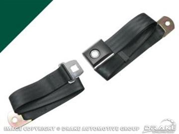 Picture of Push button Seat belt (Green) : SB-GN-PBSB