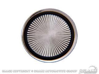 Picture of 68-70 Deluxe Buckle Button Covers : C8AZ-65611C02-A