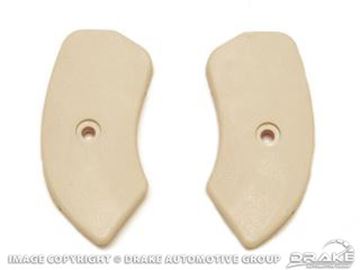 Picture of 64-67 Seat Hinge Covers (Neutral) : C5ZZ-6561692/3N