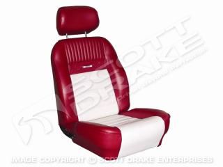 Picture of 1967 Sport Seats (Blue) : SS-67-S-BUCK-BL