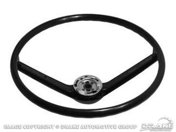 Picture of 68-69 Standard Steering Wheel (Black) : C8ZZ-3600-BK