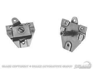 Picture of 64-66 Standard Door Latch & Link Assembly (LH) : C5ZZ-6521819-C