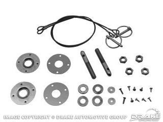 Picture of Mach 1 Hood Pin Kit : C9OZ-16700-A