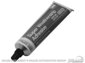 Picture of Yellow Weatherstrip Adhesive : 3M-8001