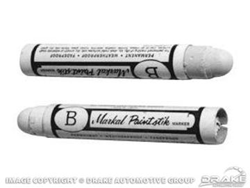 Picture of Markal Paint Sticks (2 Sticks, White & Yellow) : MPS-2