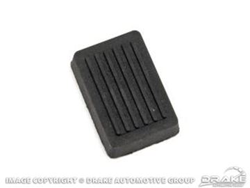 Picture of 69-73 Parking Brake Pedal Pad Will not fit 1970 Mustang or Cougar : C9ZZ-2454-A