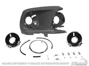 Picture of 1969 Headlamp Bucket Assembly (LH) : C9ZZ-16019-L