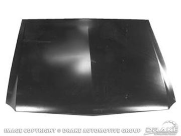 Picture of 67-68 Hood with Turn Signals Reliefs : C7ZZ-16612-DR