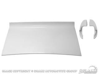 Picture of 68 Trunk Lid & Quarter Panel Ext (Shelby & Cal Spec) : C8ZX-6540110-K