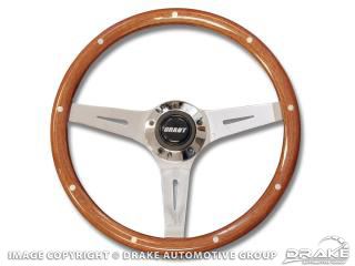 Picture of Mahogany wheel w/simul rivets : 1175