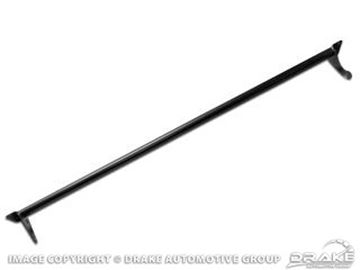 Picture of 67-68 Straight Monte Carlo Bar, Black : C7ZZ-16A052-ARB