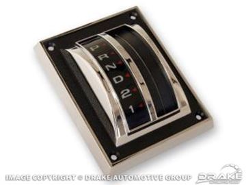 Picture of 67-68 Auto Trans Shift Cover Assembly : C7ZZ-7D394-P