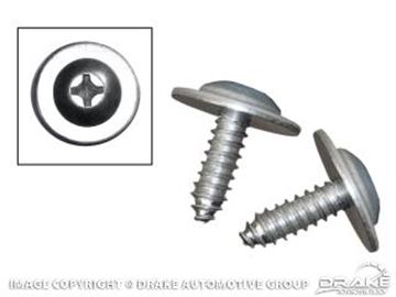 Picture of 1964-67 Mustang Trunk Filler Board Screws : 379120-S
