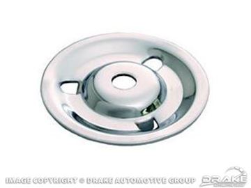Picture of 64-67 Styled Steel Wheel Hold Down Plate, Chrome : C5ZZ-1424-C