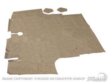 Picture of 69-70 Coupe Convertible Trunk Mat (Speckled) : TM-FM-CPCV-69-S