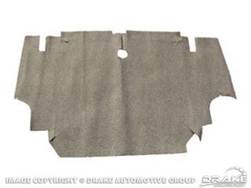 Picture of 1969-70 Mustang Burtex Trunk Mat-Fastback, Speckled : C9ZZ-6345456-B